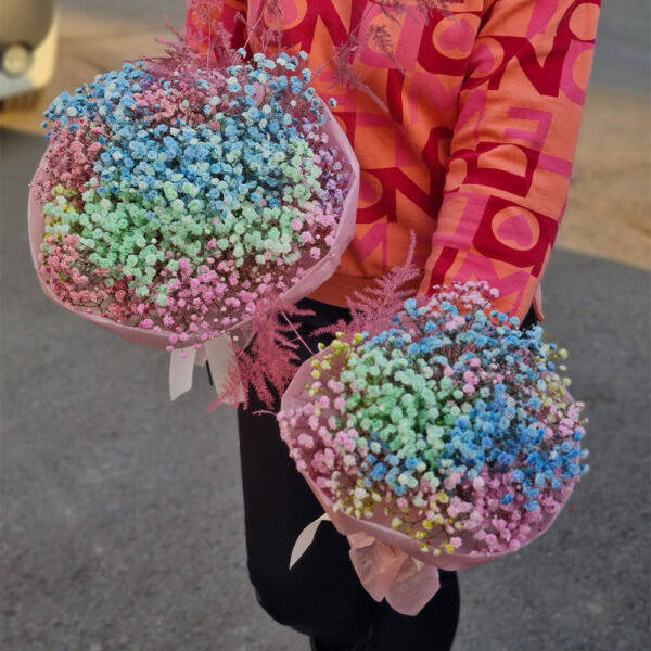 Buchet Mama fiica Rainbow